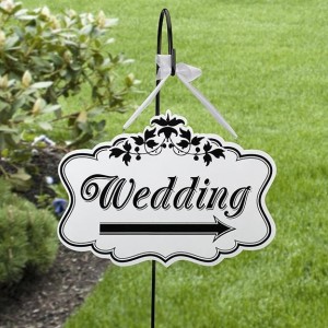 Wedding Directional Sign